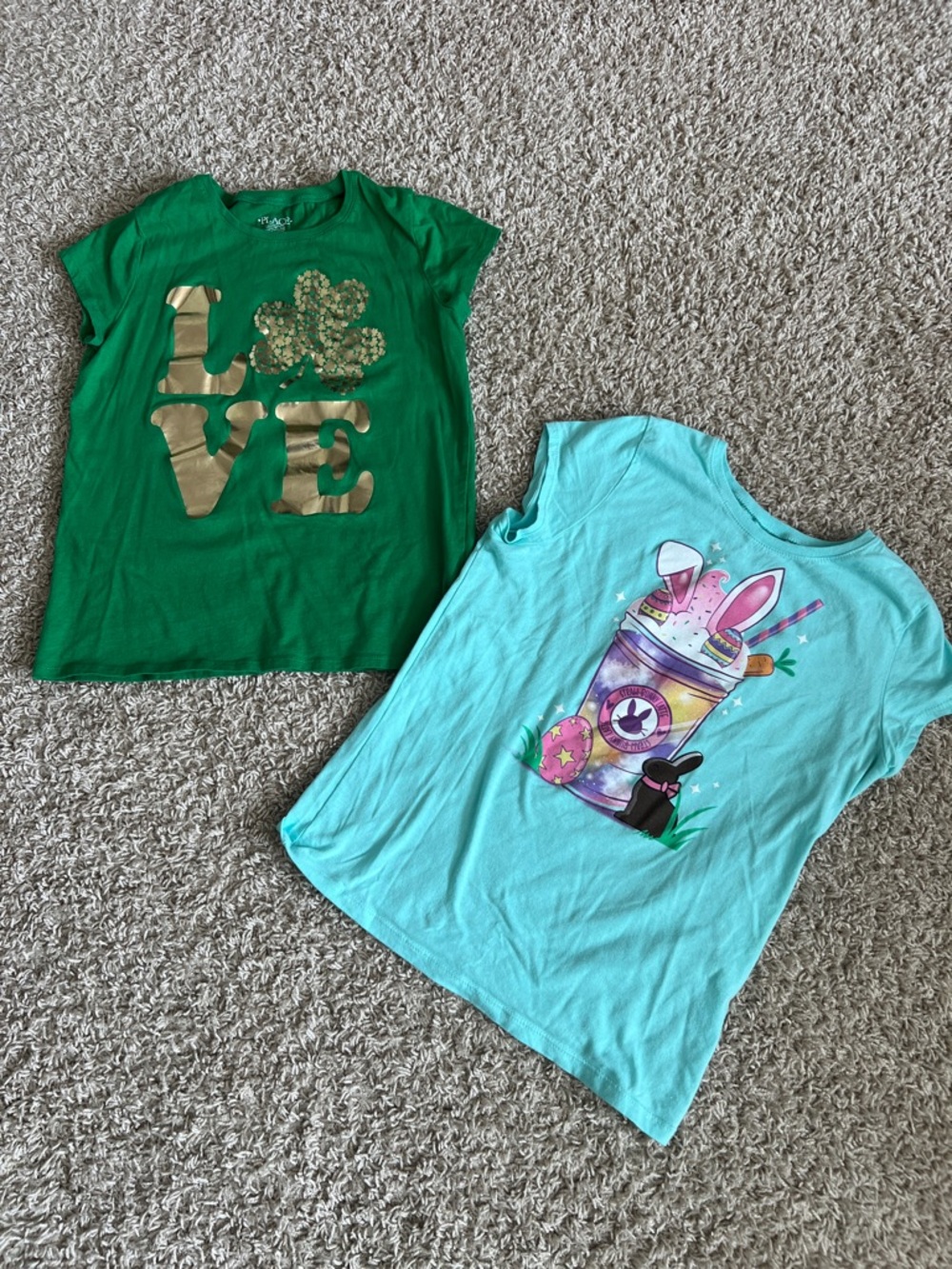 Girls Spring graphic tees